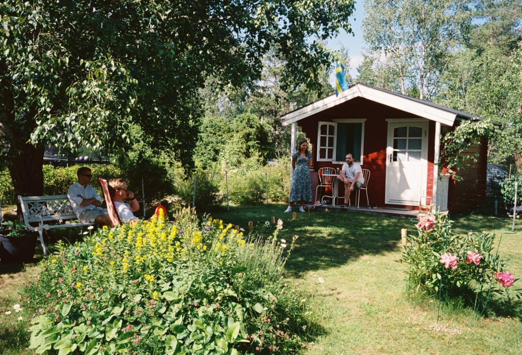 Fyra framkallade rullar